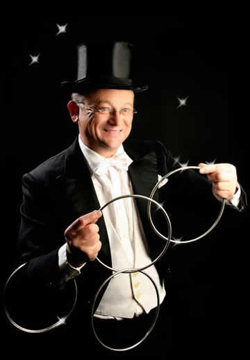 zaubern mit Ringen